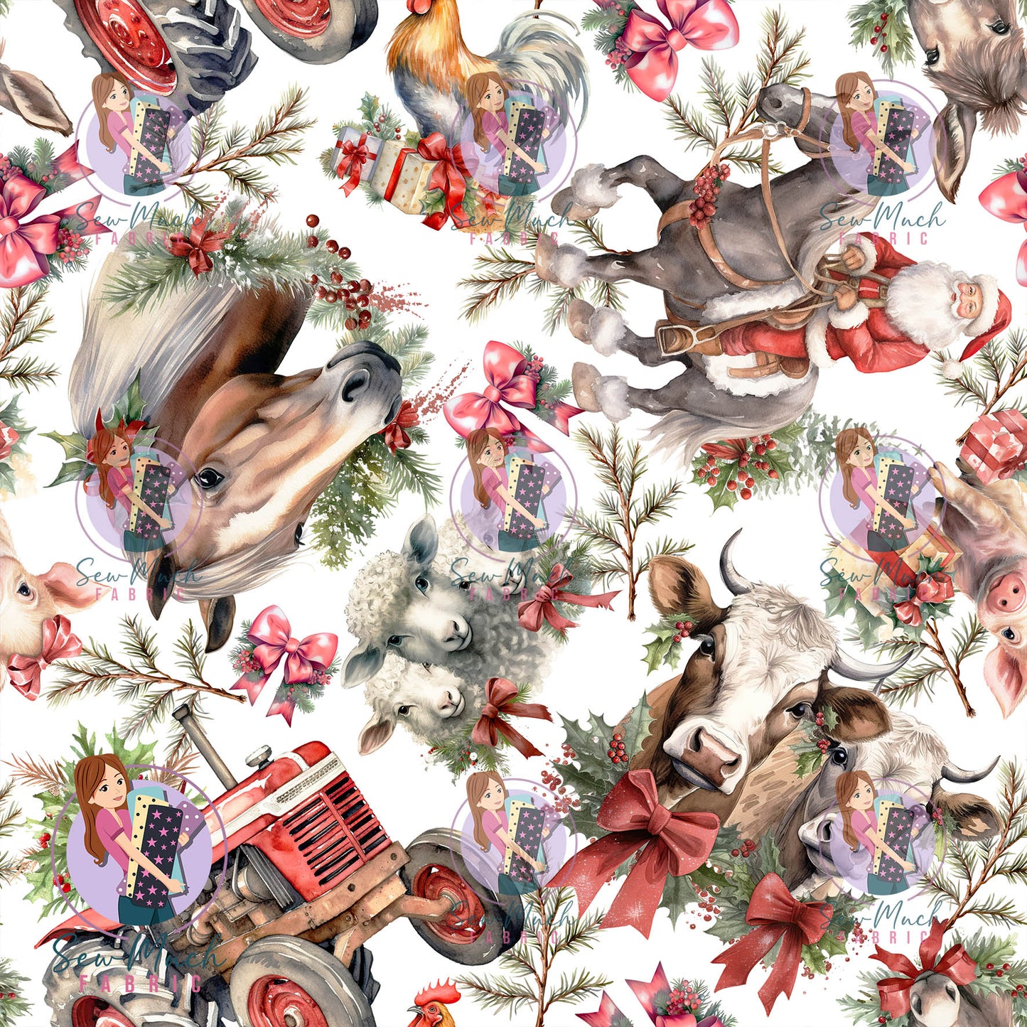 CHRISTMAS Pre-Order: Vintage Farm Animals