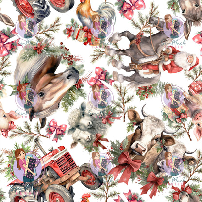 CHRISTMAS Pre-Order: Vintage Farm Animals