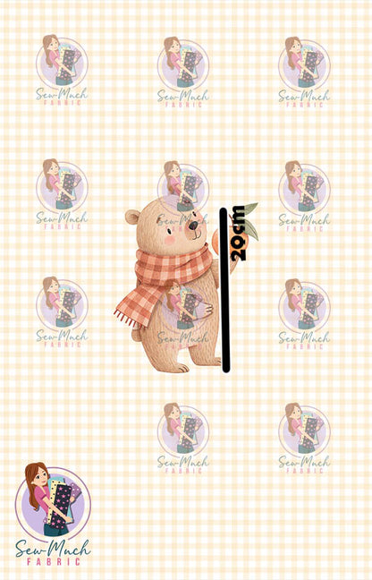 JULY Pre-Order (1): Peach Gingham PANEL