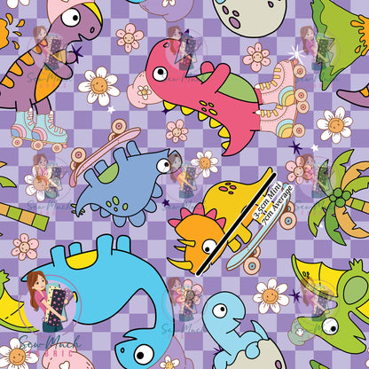 Unlimited Pre-Order: Skate-o-saur (Purple)