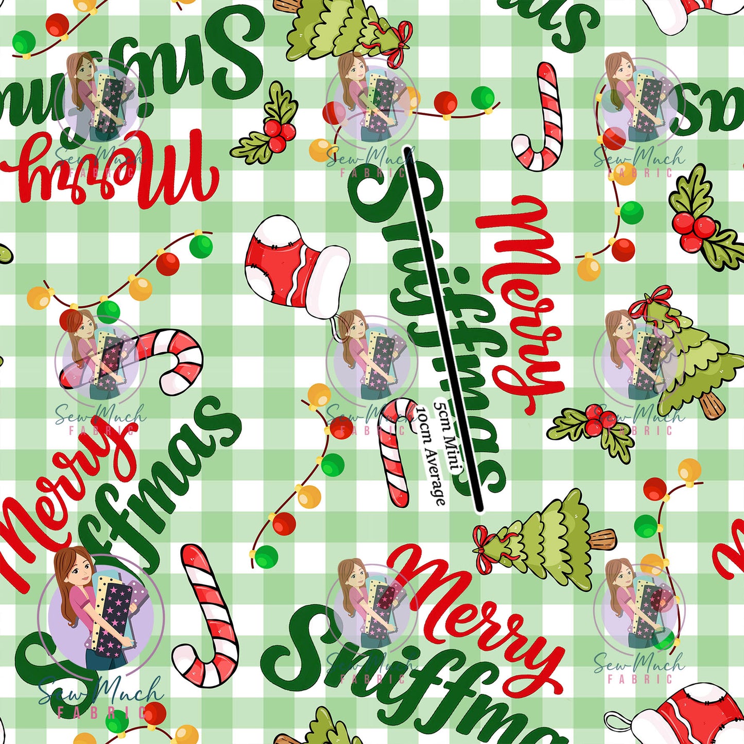 CHRISTMAS Pre-Order: Merry Sniffmas Gingham