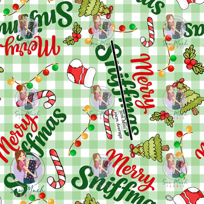 CHRISTMAS Pre-Order: Merry Sniffmas Gingham