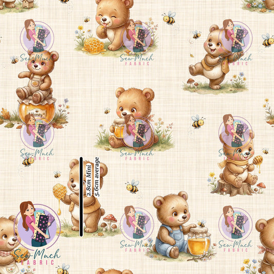 Honey Bear | Woven | Retail | MINI Scale