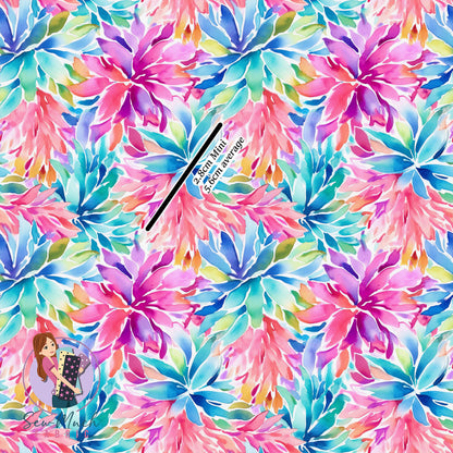 Floral Rowan | French Terry | Retail | Average scale