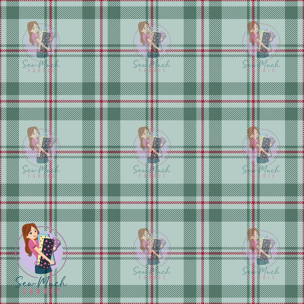 CHRISTMAS Pre-Order: Plaid Green 1