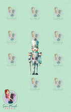 Load image into Gallery viewer, CHRISTMAS Pre-Order: Nutcracker Green &#39;PANEL&#39;

