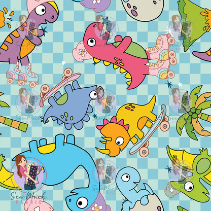 Unlimited Pre-Order: Skate-o-saur (Blue)