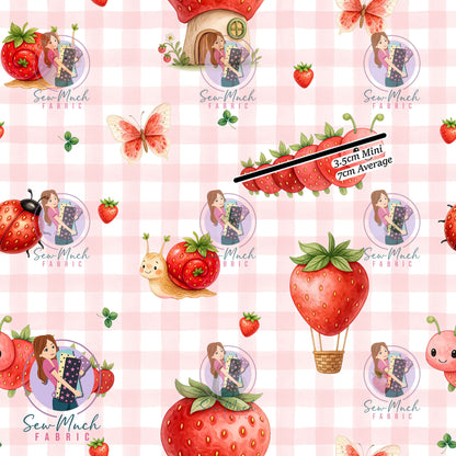 OCTOBER Pre-Order (2): Strawberry Animals Pink