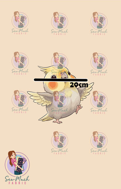 AUGUST Pre-Order (1): Cockatiel Beige PANEL