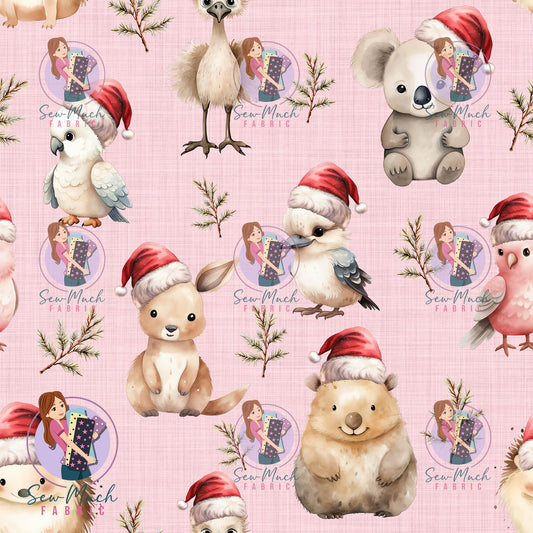 CHRISTMAS Pre-Order: Australian Animals Pink