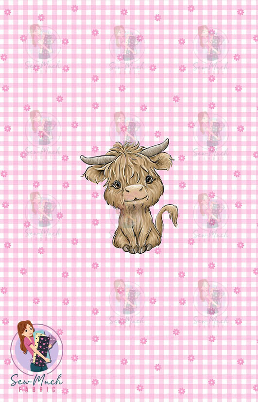 NOVEMBER Pre-Order (2): Highland Cows Pink | PANEL |