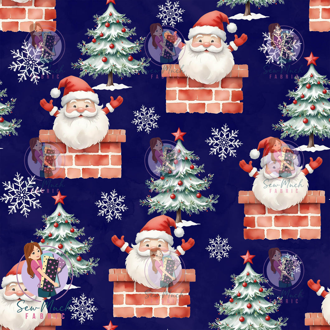 CHRISTMAS Pre-Order: Santa Chimney Navy