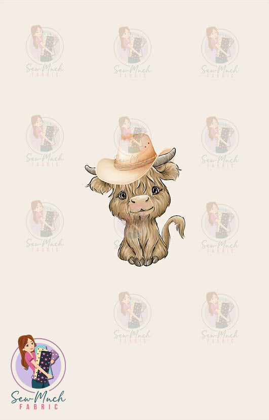 SEPTEMBER Pre-Order (1): Highland Cow Aussie Outback PANEL