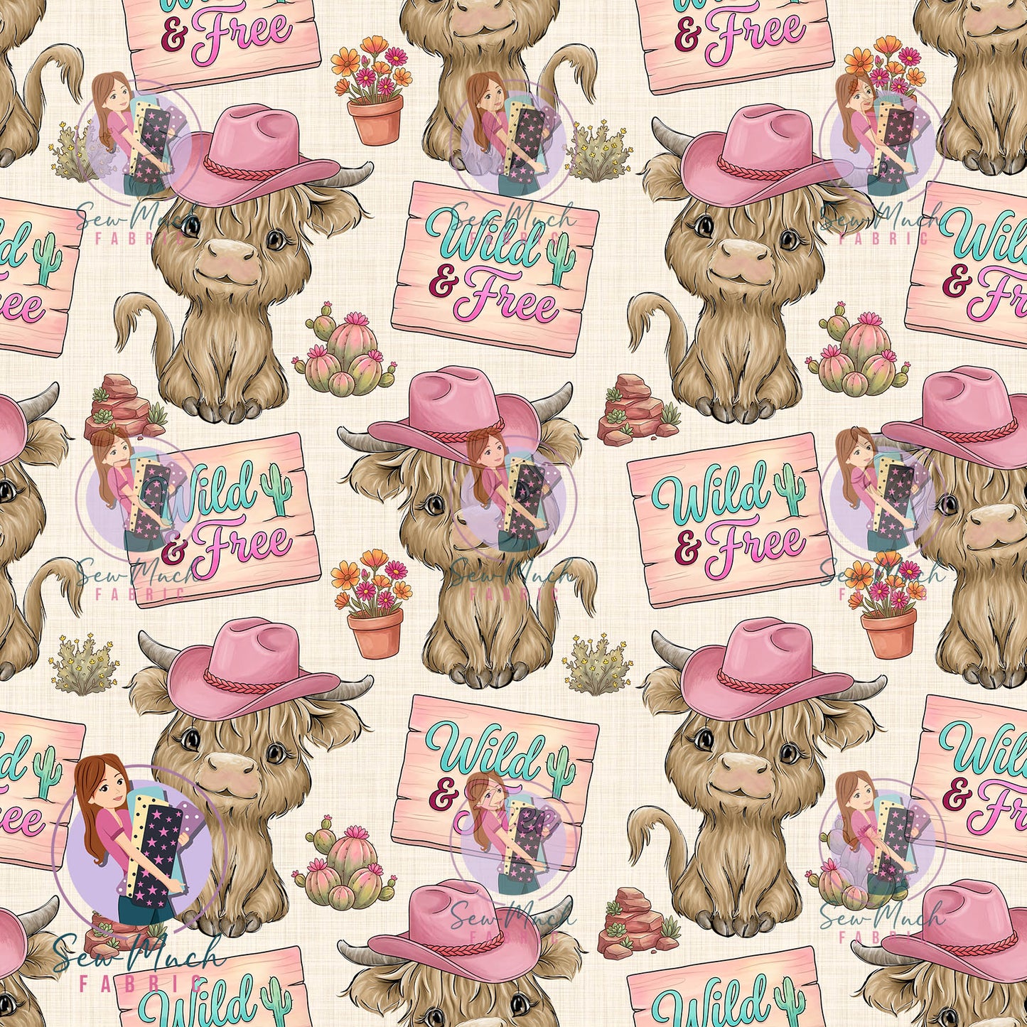 AUGUST Pre-Order (2): Highland Cow Wild & Free