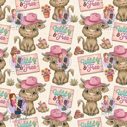 AUGUST Pre-Order (2): Highland Cow Wild & Free