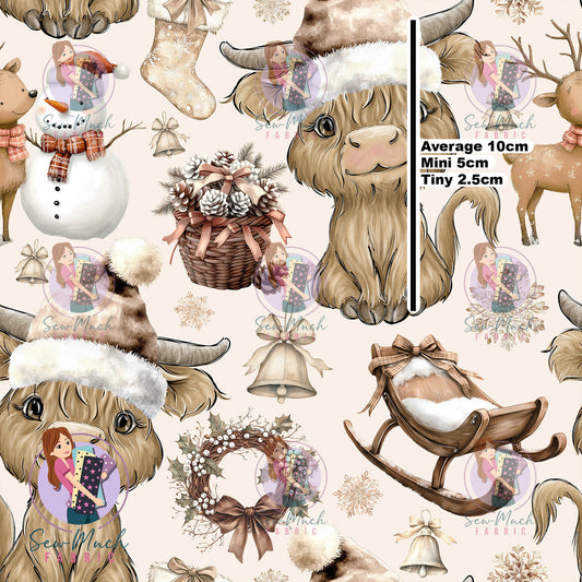 Christmas: Highland Cow Cosy | Knit | Retail | MINI Scale