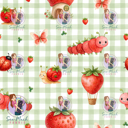OCTOBER Pre-Order (2): Strawberry Animals Green