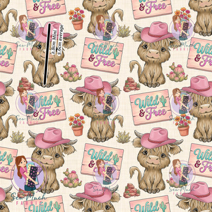 AUGUST Pre-Order (2): Highland Cow Wild & Free