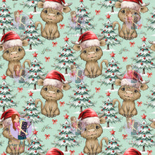 Load image into Gallery viewer, Christmas: Highland Cow Tree | Knit | Retail | MINI Scale
