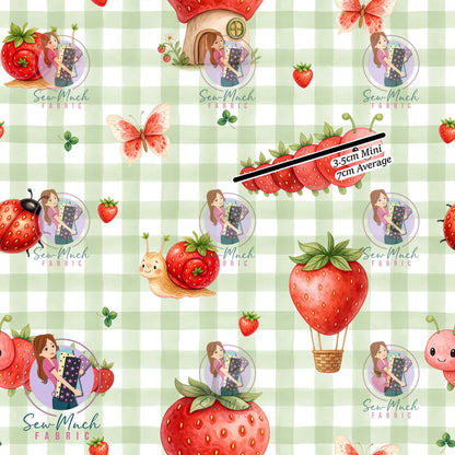 OCTOBER Pre-Order (2): Strawberry Animals Green