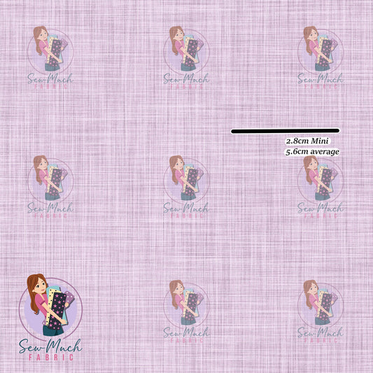 Linen look Purple | Woven | Retail | Average Scale