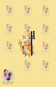 CHRISTMAS Pre-Order: Nutcracker Yellow 'PANEL'