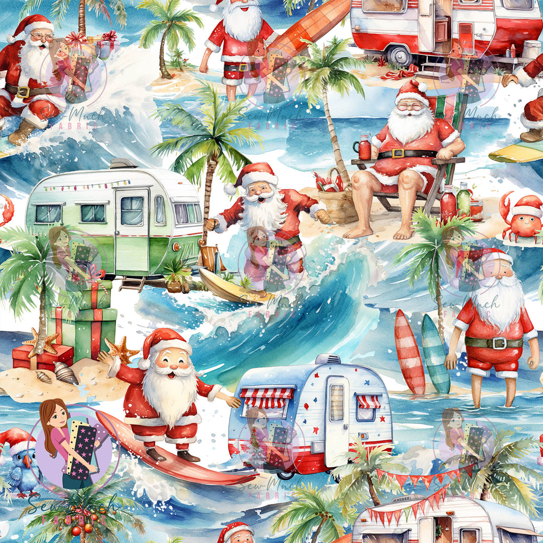 CHRISTMAS Pre-Order: Surfing Santa