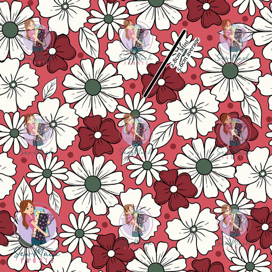 Christmas: Floral BETH | Woven | Retail | MINI Scale