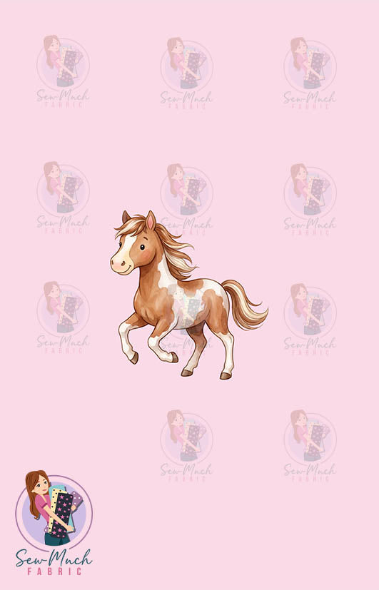 OCTOBER Pre-Order (2): Horses Pink 'PANEL'