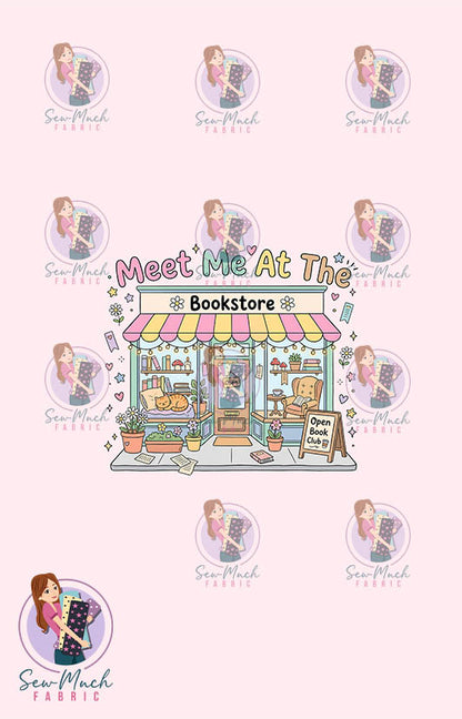 AUGUST Pre-Order (1): Bookstore Pink PANEL
