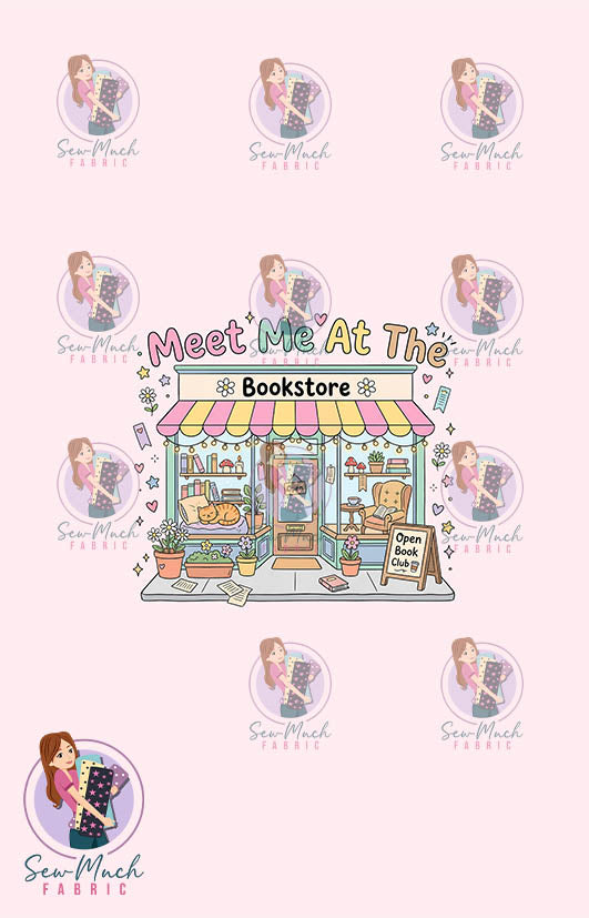 AUGUST Pre-Order (1): Bookstore Pink PANEL