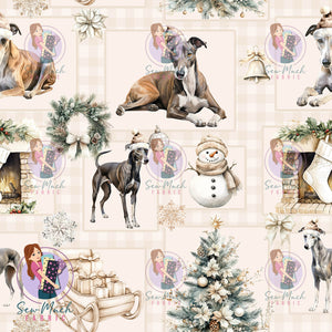 CHRISTMAS Pre-Order: Greyhound Winter Wonderland