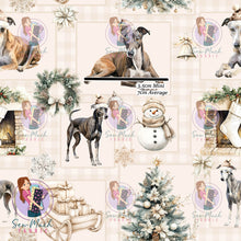 Load image into Gallery viewer, CHRISTMAS Pre-Order: Greyhound Winter Wonderland
