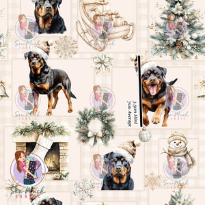 CHRISTMAS Pre-Order: Rottweiler Winter Wonderland