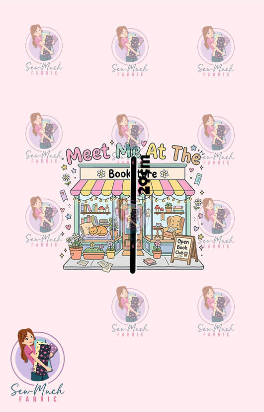 AUGUST Pre-Order (1): Bookstore Pink PANEL