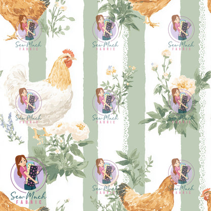 Chicken Stripes | Woven | Retail | Average Scale