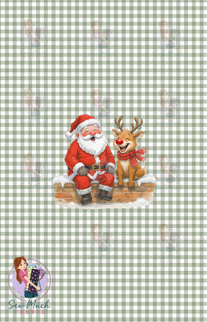 CHRISTMAS Pre-Order: Fun Times Gingham PANEL