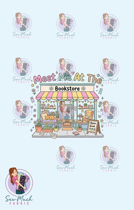 AUGUST Pre-Order (1): Bookstore Blue PANEL