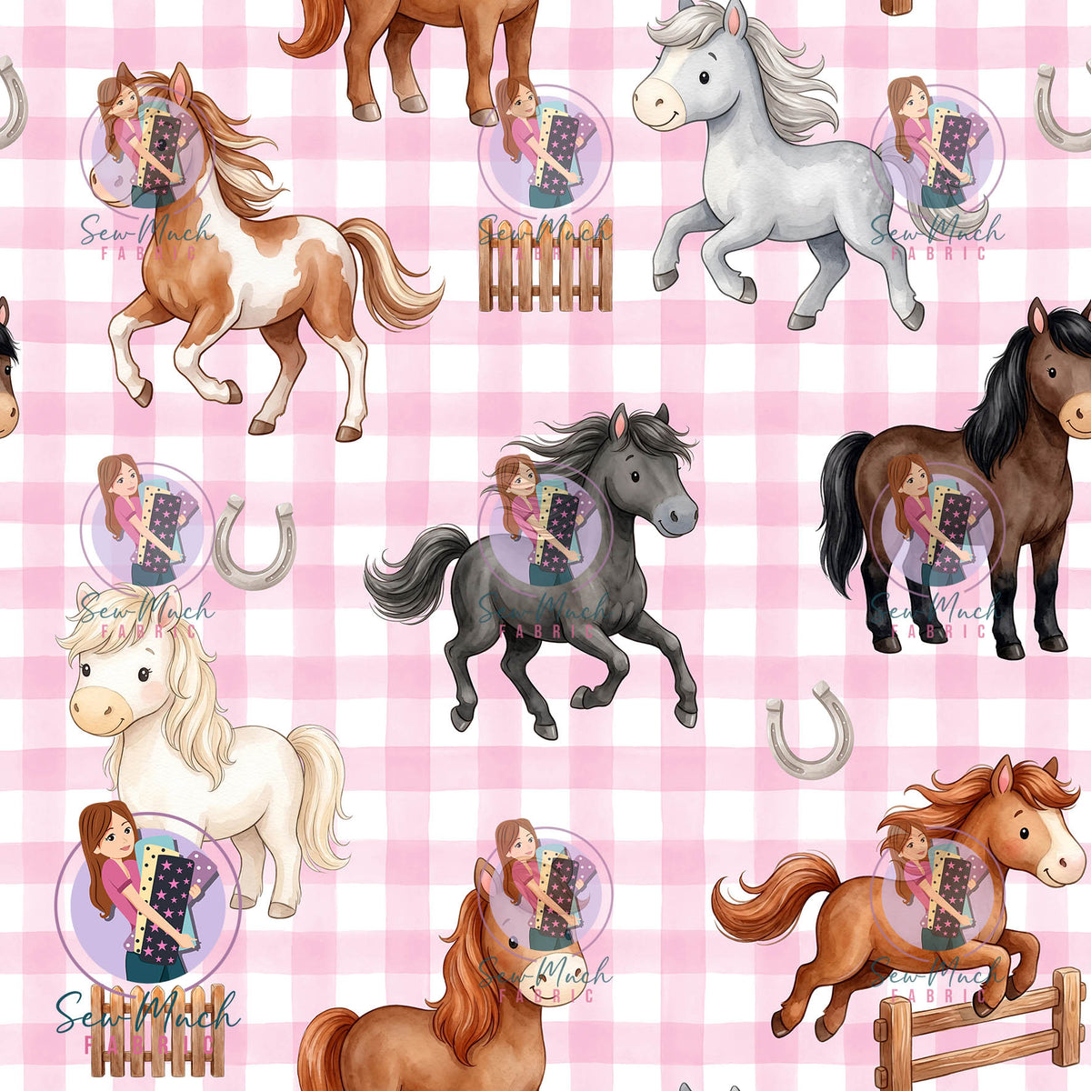 OCTOBER Pre-Order (2): Horses Pink