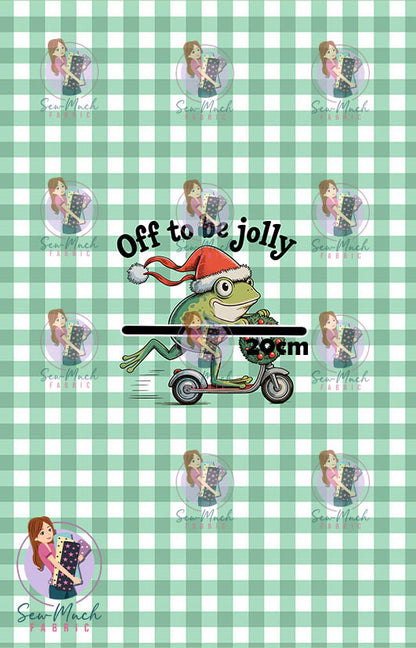 CHRISTMAS Pre-Order: Off to be Jolly PANEL