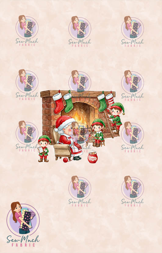 Christmas: Mrs Claus | PANEL | Retail | Cotton Woven
