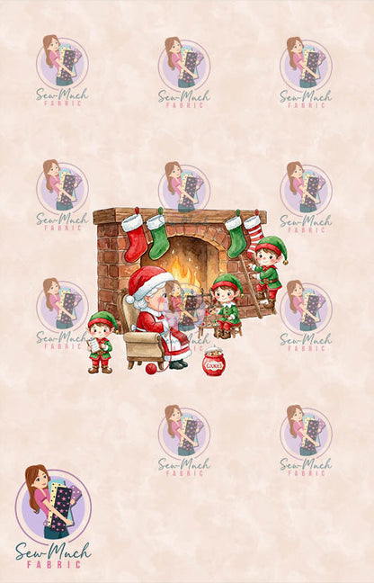 Christmas: Mrs Claus | PANEL | Retail | Cotton Woven