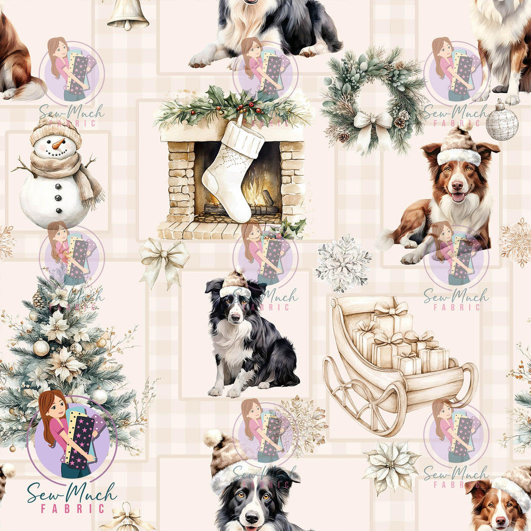 CHRISTMAS Pre-Order: Border Collie Winter Wonderland
