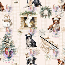 Load image into Gallery viewer, CHRISTMAS Pre-Order: Border Collie Winter Wonderland
