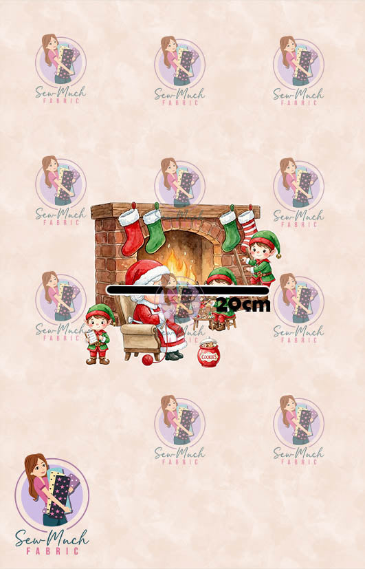 Christmas: Mrs Claus | PANEL | Retail | Cotton Woven