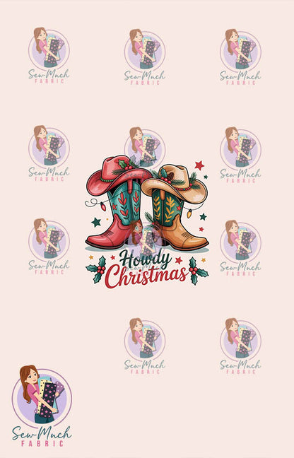 CHRISTMAS Pre-Order: Howdy Christmas PANEL