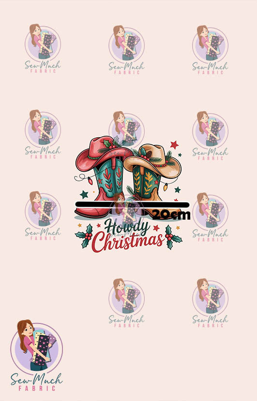 CHRISTMAS Pre-Order: Howdy Christmas PANEL