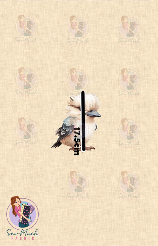 Aussie Kookaburra | Panel | Retail | French Terry