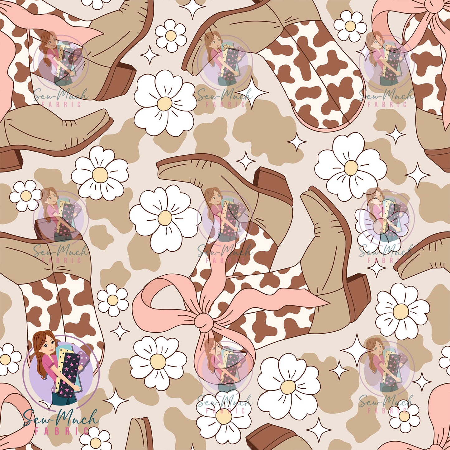 Unlimited Pre-Order: Cowgirl Boots Floral