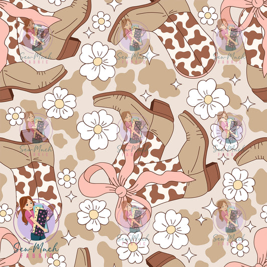 Unlimited Pre-Order: Cowgirl Boots Floral